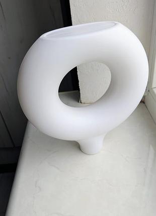 Ваза white bagel 6