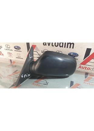 Зеркало заднего вида черное 6 pin левое 91031fc071nn subaru forester 2000-2002