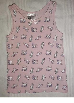 Майка  h&m з єдинорогами 5