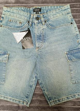 Boohoo джинсовые шорты
