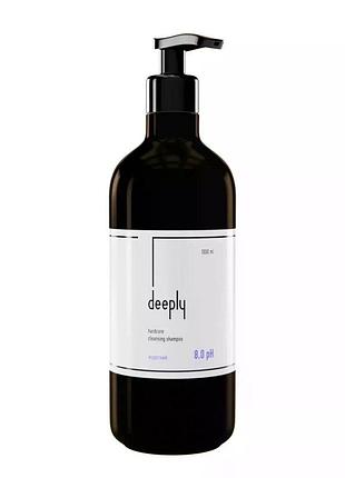 Шампунь deeply жесткий hardcore cleansing shampoo 8.0 ph 1000 мл
