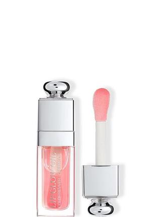 Dior lip glow oil живильна сяюча олійка для губ №001