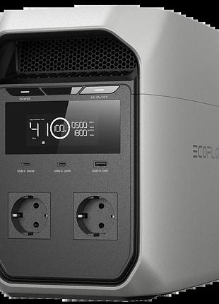 Зарядная станция ecoflow delta 3 classic 1024 втч 1800 вт