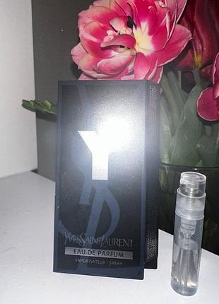 🖤yves saint laurent y eau de parfum, мужские, пробник, оригинал