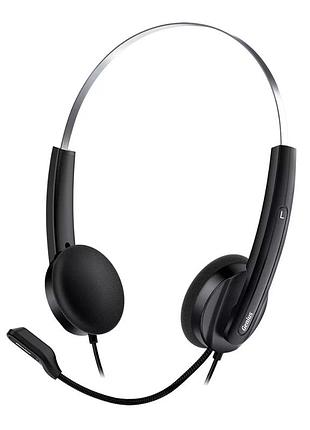 Гарнитура genius hs-220u, проволока 1,8м, модель 31710020400