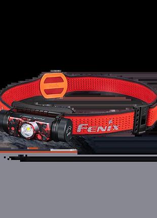 Налобний ліхтар fenix hm62-t v2.0 1200 лм magma, 6 режимів, ip68, 3400 mah, usb-c (hm62tv2.0mag)
