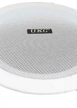 Акустика потолочная ukc cs-6500bm 10вт white
