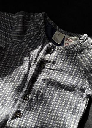 Чоловічок лляний h&m 2-4 міс 2
