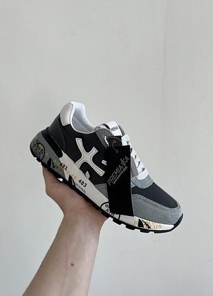 Premiata mick blue grey