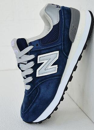 Кросівки жіночі сині new balance