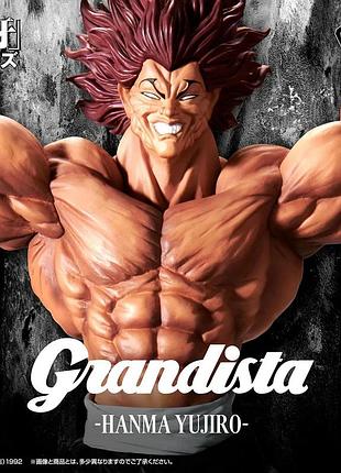 Фигурка юдзиро ханма боец баки | baki the grappler yujiro hanma banpresto grandista 31 см оригинал