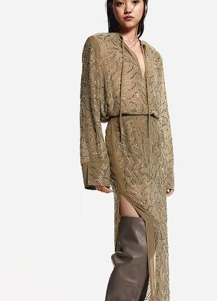 H&m edition h&m studio святкова спідниця міді