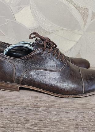 Мужские кожаные ботинки, туфли antonio maurizi size 42/27