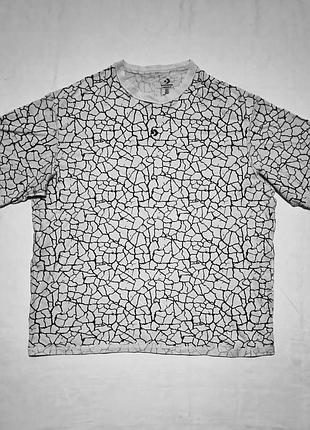 Оверсайз футболка converse. в виде nike pro adidas originals skateboarding fred perry dc shoes trapstar trasher vans replay corteiz stussy