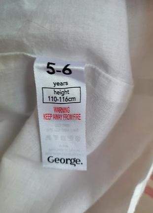 Платье george на 5-6 лет 5