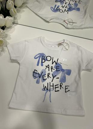 Футболка zara оригінал розмір 86/92/98