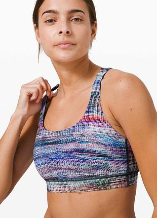 Спортивный топ топик lululemon для тренировок фитнеса спортзала