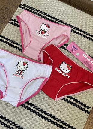 Набір трусів для дівчат hello kitty 2