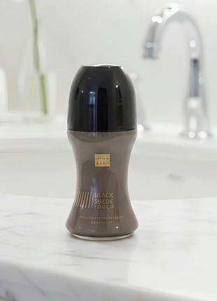 Дезодорант-антиперспирант с шариковым аппликатором black suede touch avon / эйвон блек тач