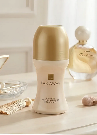 Дезодорант-антиперспирант с шариковым аппликатором far away, 50 мл, avon / эйвон фар авей