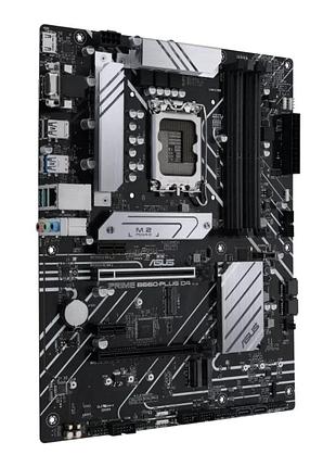 Материнська плата asus prime b660-plus d4, lga1700, ddr4, hdmi, displayport, vga, atx
