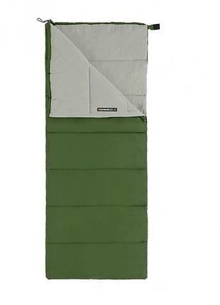 Спальный мешок naturehike nh22msd05 f150 green правосторонний туристический трехсезонный для кемпинга и походов
