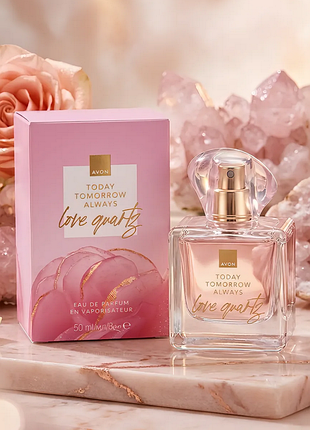 Парфумна вода avon tta love quartz, 50 мл, ейвон лав кварц