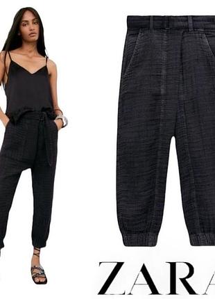 Жіночі  джогери від zara з ефектом потертості