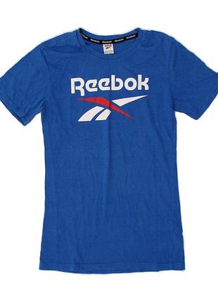 Синя бавовняна футболка reebok оригінал