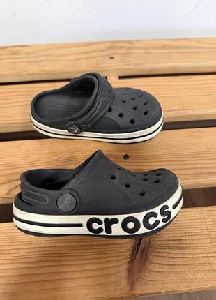 Дитячі crocs c8 24 25 крокси дитячі шльопанці тапочки сабо
