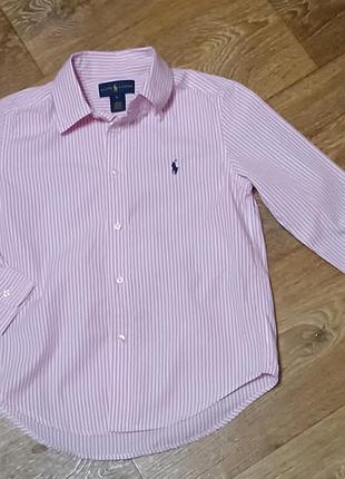 Стильна дитяча сорочка ralph lauren/ 6
