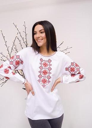 Женская вышитая рубашка, блуза / женская вышиванка