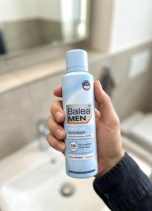Balea men sensitive дезодорант-антиперспірант, 200 мл