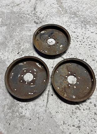 Диск половинки дисков колес тачки тележки ссср