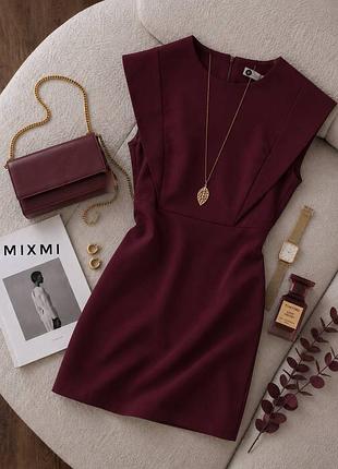 Платье мини лён 9