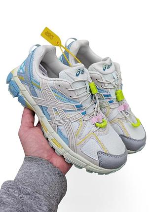 Женские кроссовки asics gel kahana 8 beige sky