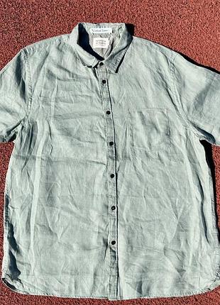 Мужская льняная рубашка бренда scotch&amp;soda