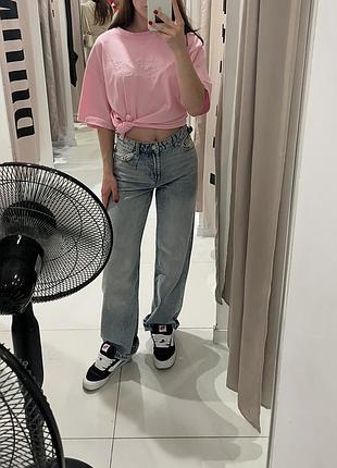 Джинси голубі bershka