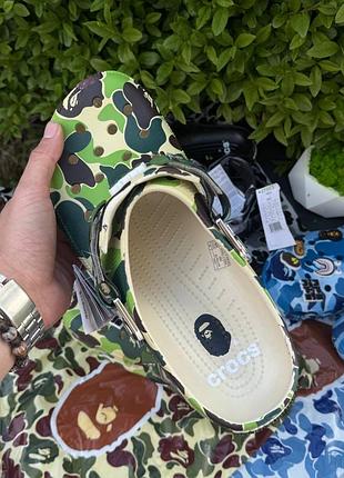 Crocs/крокси bape 6