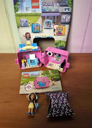 Конструктор lego friends куб олівії для ігор (41667)