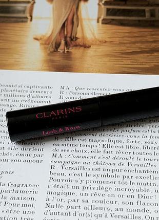 Оригинальный фиксатор для ресниц и бровей clarins brow fix clear
