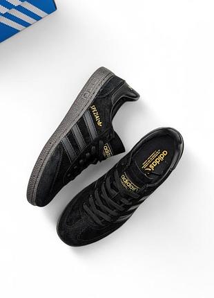 Мужские кроссовки adidas spezial черные