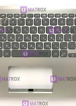 Передняя панель для asus vivobook 14 x409, x409fa, y4200, y4200f, y4200da, y4200fb серебристый