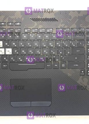 Передняя панель для asus rog strix scar ii gl704 черный