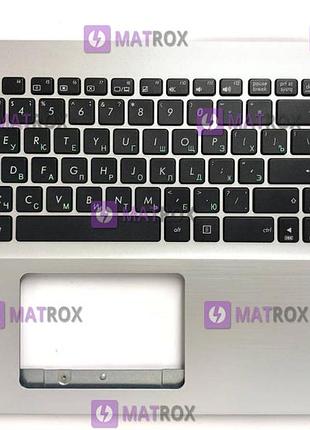 Передняя панель для asus x555l, x555y, x554l, k555s, r556l, x555s, x555y серебристый