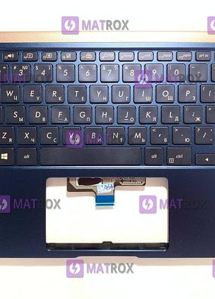 Передняя панель для asus zenbook 14 ux433, ux433fn, ux433f, u4300f синий