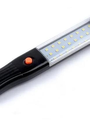 Фонарь-светильник с магнитом и крючком pc-048 cob usb charge черный
