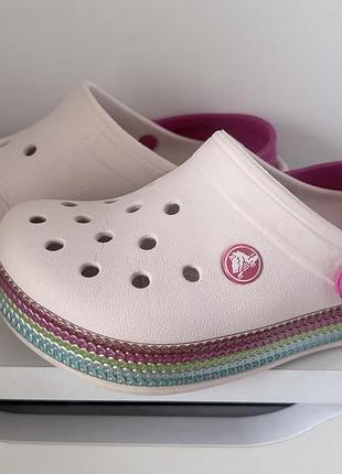 Сабо crocs для дівчинки, розмір j2