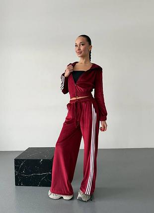 Костюм из премиального велюра