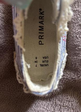Дитячі мокасини primark 3